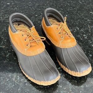 Vintage LL Bean Mens Duck Hunting Shoes - Sz 9
